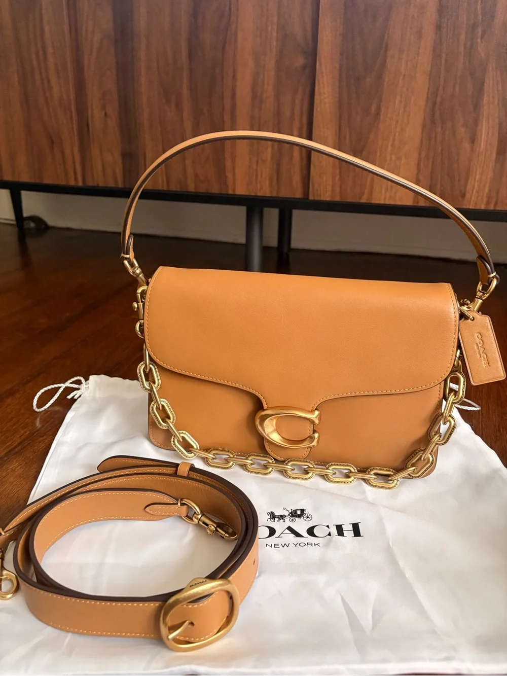 Authentic Coach Tabby Chain - Picture 1 of 9